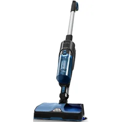 ROWENTA Nass-Trocken-Akkusauger "X-Combo, 2-in-1 Staubsaugen und rotierendes Wischen gleichzeitig", blau (blau, schwarz), B:17,5cm H:115cm T:27cm, Akkusauger, hohe Saugkraft, drei Reinigungsmodi, starker 21,6 V Akku, GZ3038