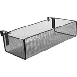 Kisangel Hängendes Blumenregal Metall Breiter Blumentopfhalter für Balkon und Stabiler Pflanzentopfständer mit Luftdurchlässiger Struktur für Vertikale Begrünung