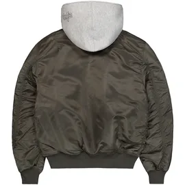 Alpha Industries Ma-1 D-tec Jacke Rep.Grey S