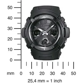 Casio G-shock Awg-m100b-1aer Uhr Black One Size