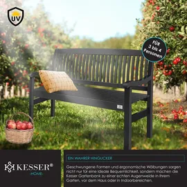 Kesser Gartenbank 150 cm Schwarz
