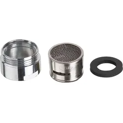 Design-Strahlregler mit Sondergewinde - M18 x 1 AG (Ausführung: Design-Strahlregler mit Sondergewinde - M18 x 1 AG. Ø 18.6 mm. 1 Stück)