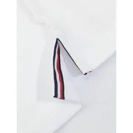 Tommy Hilfiger Kurzarm-poloshirt Bright White 10 Jahre