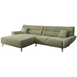 Wohnlandschaft Drago Grün Chenille