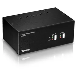 TRENDnet TK-232DV DVI KVM Switch 2-Port Dual Monitor