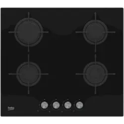 Beko Gas-Kochfeld schwarz HILG64220S