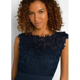 bonprix Maxikleid Blau 54