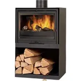 Kaminofen GODIN Fonteval 10Kw - Anthrazit - 389143 - Grau