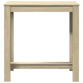 vidaXL Bartisch Sonoma-Eiche 102 x 50 x 103,5 cm Braun