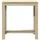 vidaXL Bartisch Sonoma-Eiche 102 x 50 x 103,5 cm Braun