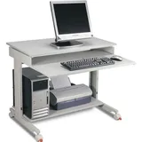 Twinco PC-Arbeitstisch 110 cm lichtgrau