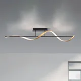 Paul Neuhaus Q SMART HOME LIGHTS LED-Deckenleuchte Q-Swing Alu, Eisen, Stahl & Metall Gold Messing