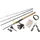 Abu Garcia Diplomat Wilderness Survival Kit Combo, Komplettes Angel und Überlebensset für Outdoor-Abenteuer mit Paracord für Notfall, Multitool, Armband, Camping, Wandern, Bushcraft