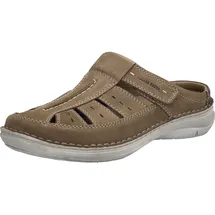 Josef Seibel Herren Kletthalbschuhe New Anvers 76,Weite K (Extra weit),Wechselfußbett,Freizeitschuhe,Sportschuhe,Sand,46 EU - 46 EU X-Weit