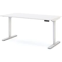 Assmann Electronic Schreibtisch Y-Line Weiß