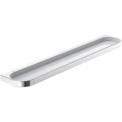 HEWI System 800 Ablage aus Acrylglas, Accessoires, chrom