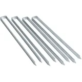 Estexo Erdanker Bodenanker 4er Set 40cm Erdspieß Metall Erdnagel Bodennagel Rosenbogen