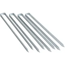 Estexo Erdanker Bodenanker 4er Set 40cm Erdspieß Metall Erdnagel Bodennagel Rosenbogen