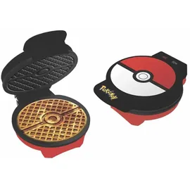 Uncanny Brands Pokemon Pokeball Waffeleisen - Red / Black / White