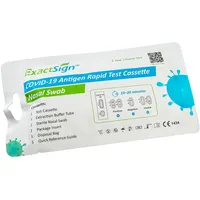 COVID-19 Antigen-Schnelltestkasette (Nasenabstrich) ExactSign – Laientest 1er