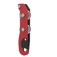 Petzl Abseilgerät rot/grau