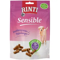 Rinti Sparpaket: 24x50g RINTI Sensible Snack Insekt Bits Hundesnacks