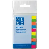Alco Haftmarker ALCOfix transparent sortiert 10x40 StŸck