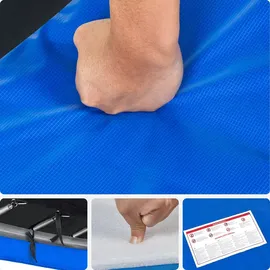 Songmics Randabdeckung Blau Ø 305 cm