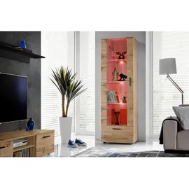 komodee Vitrine, Alessandria A2 Wotan/Wotan 60x192x42 cm,