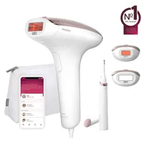 Philips | IPL Haarentferner Lumea 7000 - Weiß - Dauerhafte Haarentfernung - Mit Trimmer und Hautsensor - Weiß