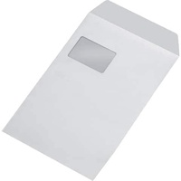 MAILmedia Mailmedia, Briefumschlag, Versandtasche C4 m.Fe gum.100g weiß (324