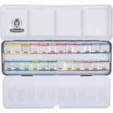 Schmincke Horadam AQUARELL Metallkasten, 24 x 1/2 Näpfchen