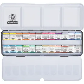 Schmincke Horadam AQUARELL Metallkasten, 24 x 1/2 Näpfchen