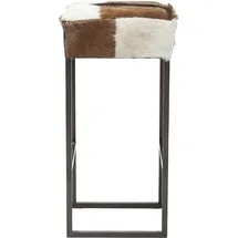 Kare Barhocker Country Life 74 x 35 x 35 cm Weiß/Braun