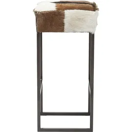 Kare Barhocker Country Life 74 x 35 x 35 cm Weiß/Braun