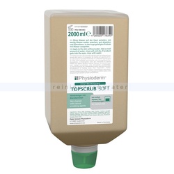 Handwaschpaste Topscrub Soft Neu unparfümiert 2 L pastöser Handreiniger mit Bioreibemittel aus Olivenkernmehl