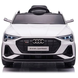 TPFLiving Elektro-Kinderauto Audi e-tron weiß