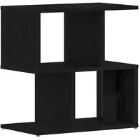 VidaXL Nachttisch Schwarz Eiche 50x30x51,5 cm Holzwerkstoff