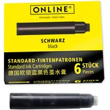 ONLINE USV-Systeme Standard-Tintenpatronen 6 Stück Schwarz
