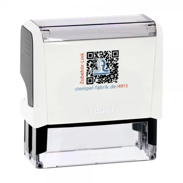 stempel-fabrik.de QR-Code Trodat Printy 4915 (70x25 mm - 7 Zeilen)