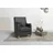 Sessel Palmera Mikrofaser 70 x 93 x 75 cm schwarz mit Federkern