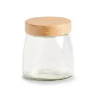 Zeller Vorratsglas mit Bambusdeckel, 950 ml