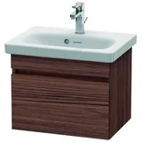 Duravit DuraStyle Waschtisch-Unterschrank DS630302121 50 x 36,8 cm, nussbaum dunkel, 1 Auszug