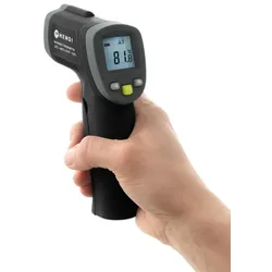 Hendi Infrarot Thermometer Messbereich von -32°C bis +400°C inklusive Batterien