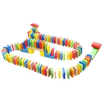 Vedes Spielmaus Farbenfrohes Domino-Spiel, 100 Teile