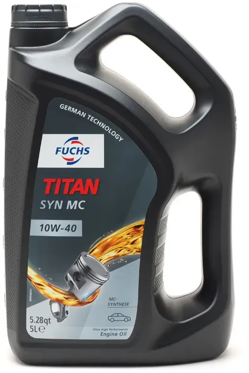 10W-40 Fuchs TITAN Syn MC Motoröl 5 Liter