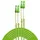Lindy 46312 InfiniBand/Glasfaserkabel 3 m LC Grün