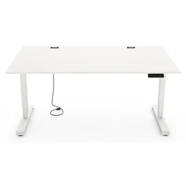 Yaasa Schreibtisch Desk Essential 120 x 80 cm Weiß/Weiß