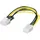 goobay Stromkabel - 8-poliger PCIe 6-pin auf 8-pin 0,2 m
