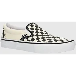 Vans Checkerboard Skate Slip-Ons black / off Gr. 4.0
